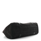 Zucchino Vitello Shoulder Bag Black Moro