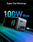 Anker Prime Power Bank (20K, 200W) and Anker 140W 2-in-1 USB-C to USB-C Cable