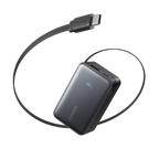 Anker Nano Charger (70W, 3 Ports) and Anker Nano Power Bank (10K, 45W, Built-In Retractable USB-C Cable)