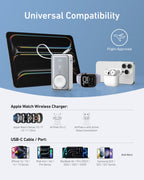 Anker MagGo Power Bank (10K, 35W, For Apple Watch) and Anker Nano Charger (35W, Built-In Retractable USB-C Cable)