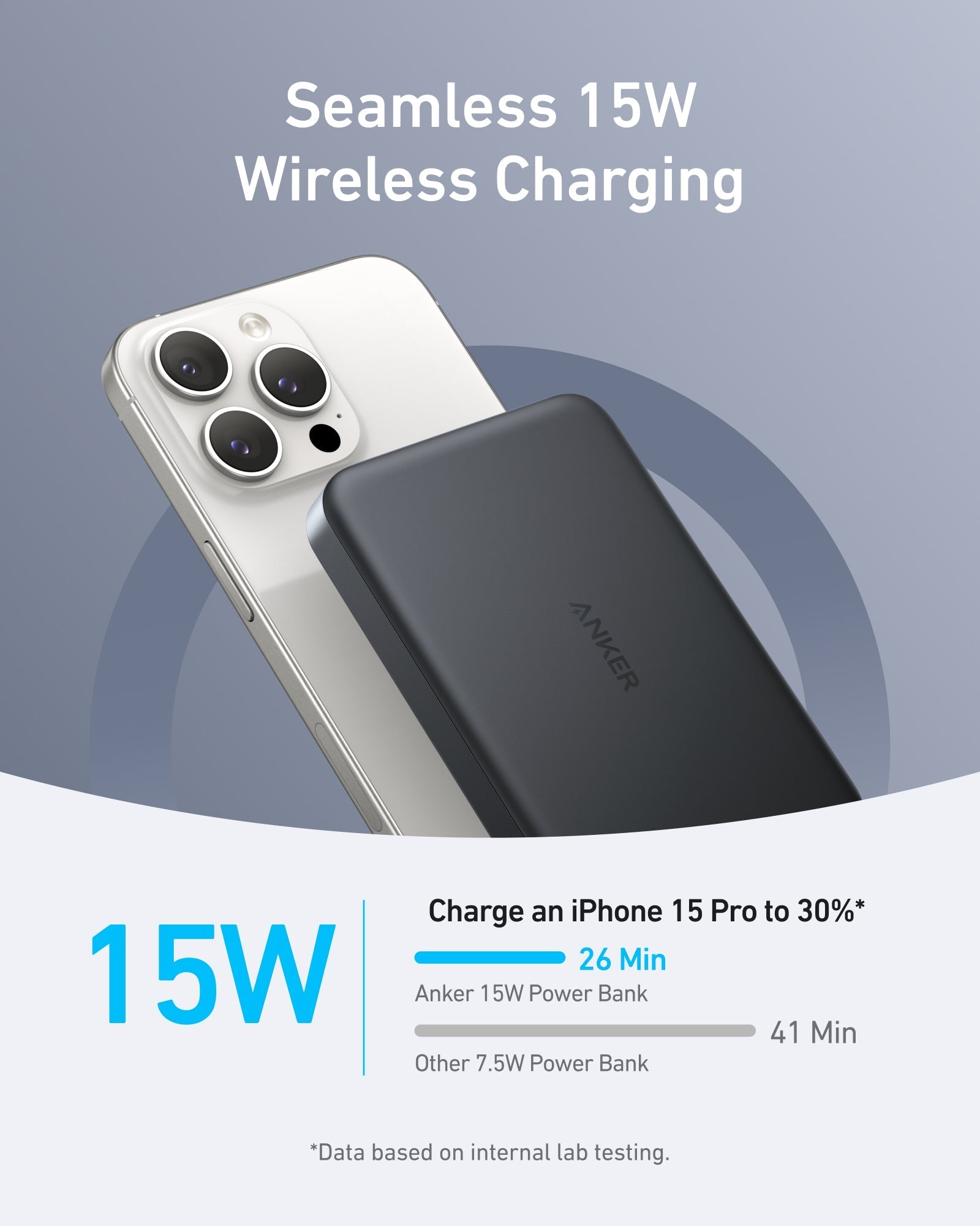 Anker MagGo Power Bank (10K, Slim)  | 2-Pack
