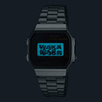 Casio Unisex Digital Watch 36mm Vintage PAC-MAN Silver