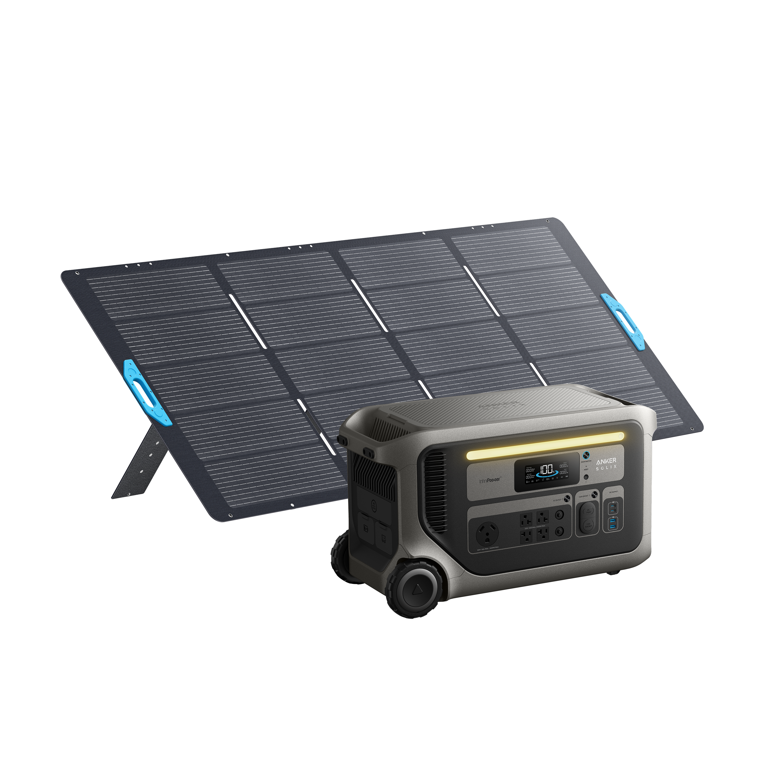 Anker SOLIX F3000 + 400W Portable Solar Panel