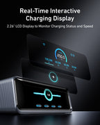 Anker Prime Charger (250W, 6 Ports, GaNPrime) with USB-C to USB-C Cable (240W)