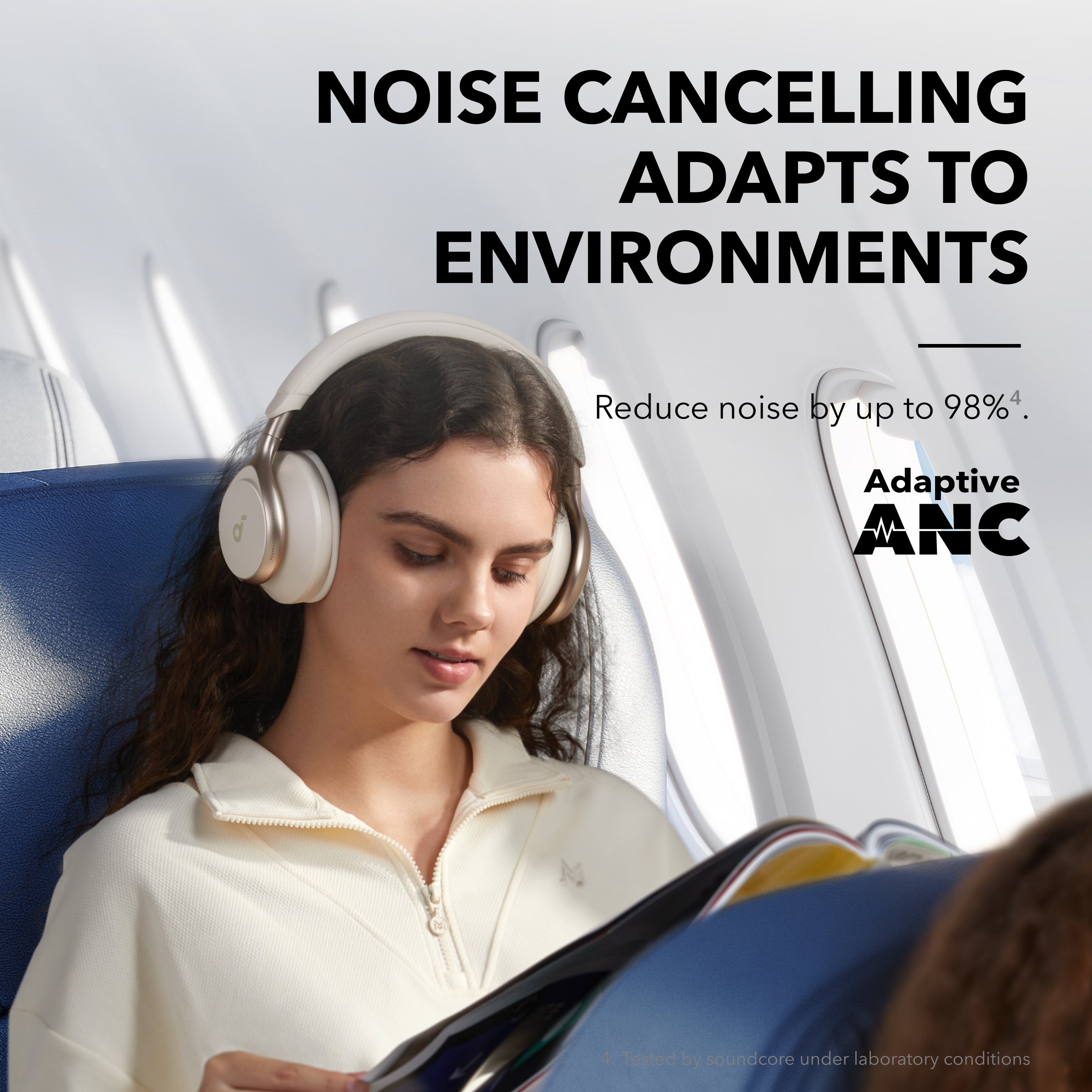 soundcore Space One | Active Noise Cancelling Headphones