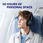 Space Q45 | Long-Lasting Noise Cancelling Headphones - TTS