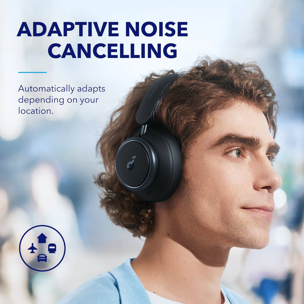 Space Q45 | Long-Lasting Noise Cancelling Headphones (LIVE）