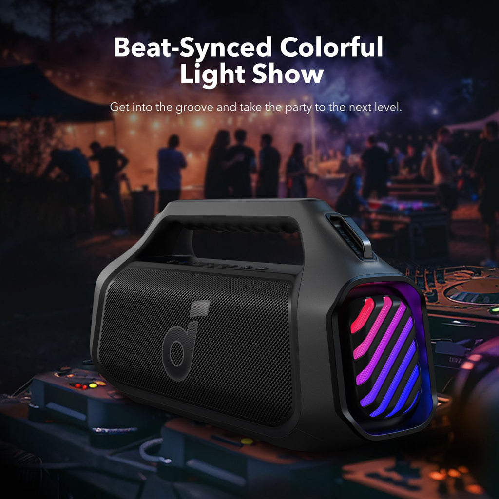 soundcore Boom 2 Plus Powerful Outdoor Bass Bluetooth Speaker