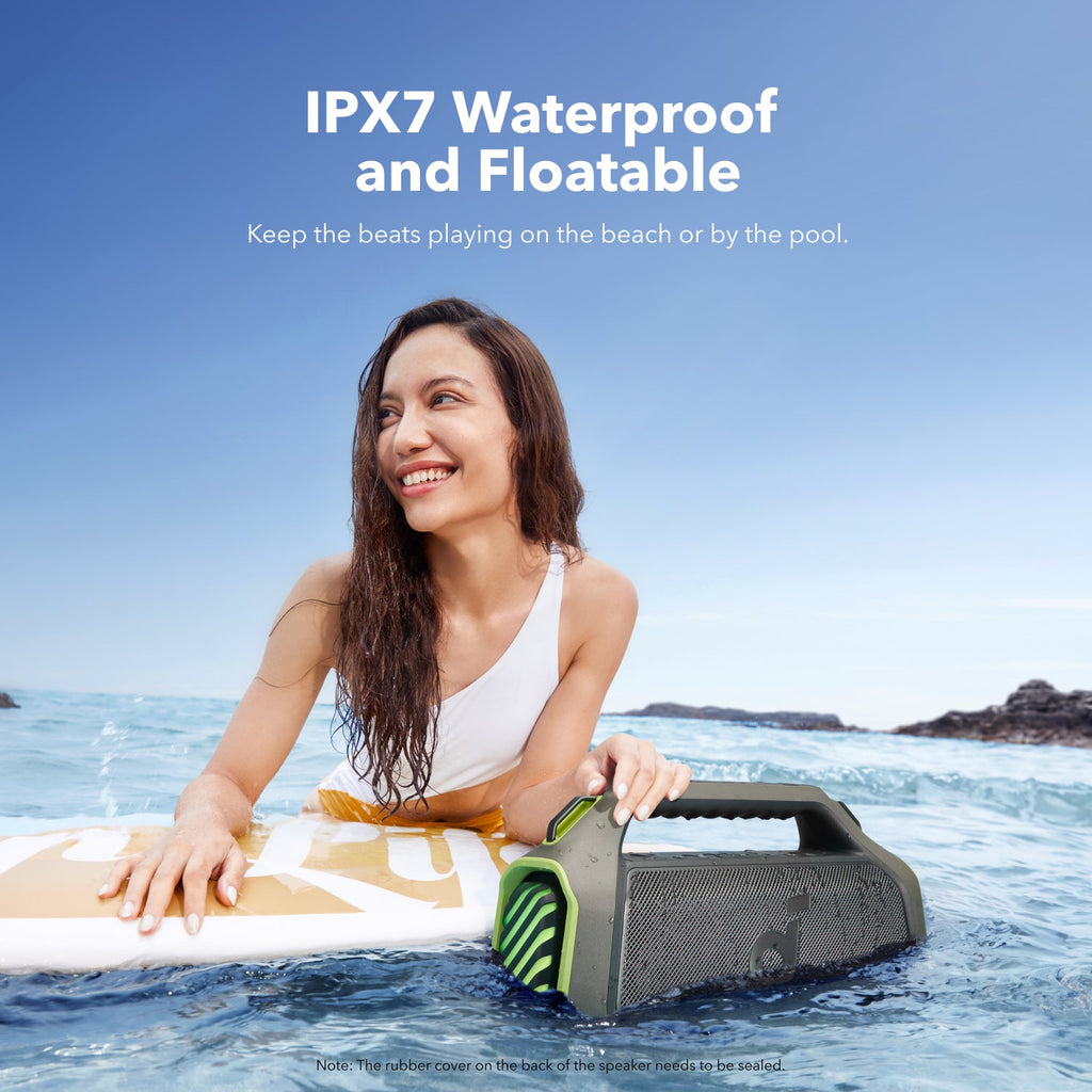 soundcore Boom 2 Plus | Powerful Outdoor Bass Bluetooth Speaker