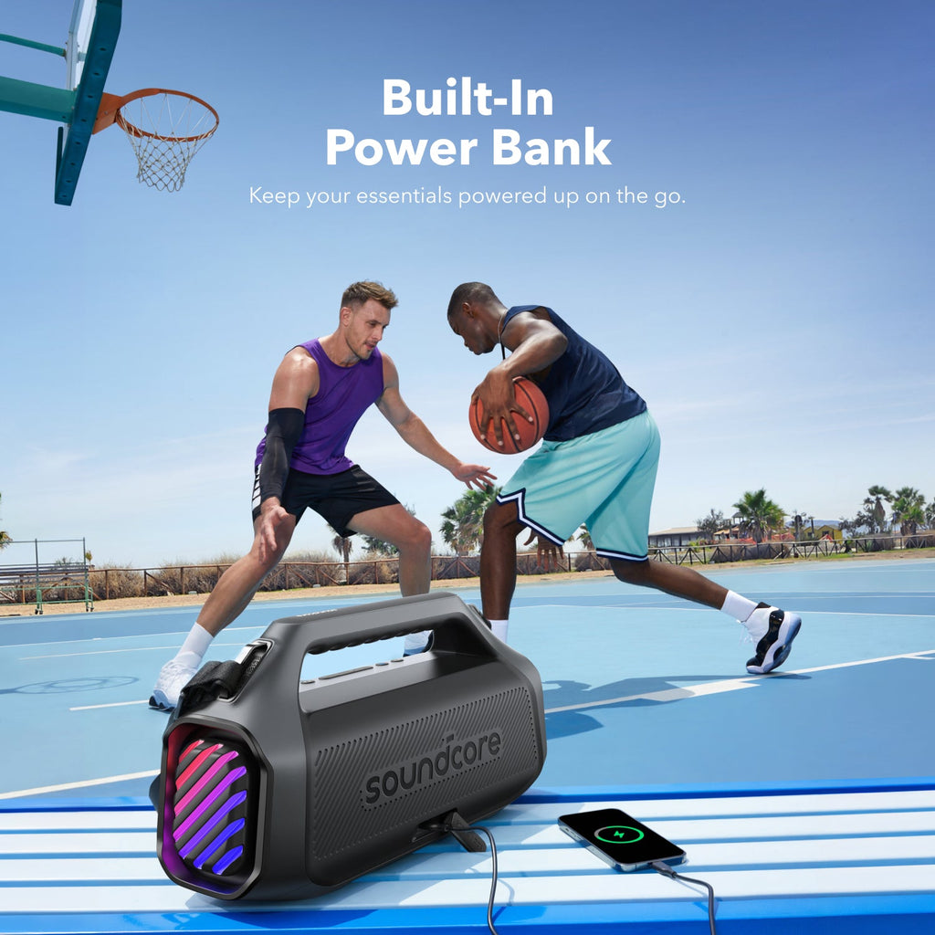 soundcore Boom 2 Plus Powerful Outdoor Bass Bluetooth Speaker
