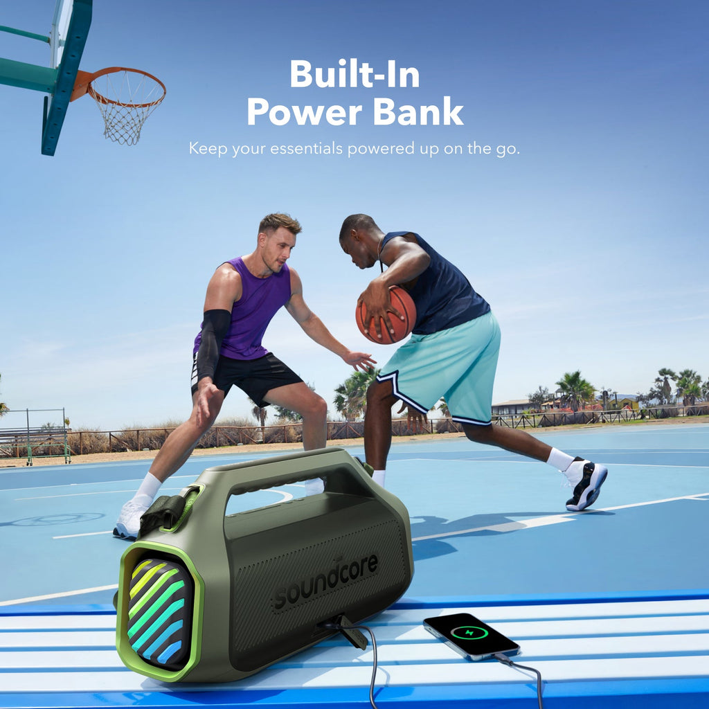 soundcore Boom 2 Plus Powerful Outdoor Bass Bluetooth Speaker