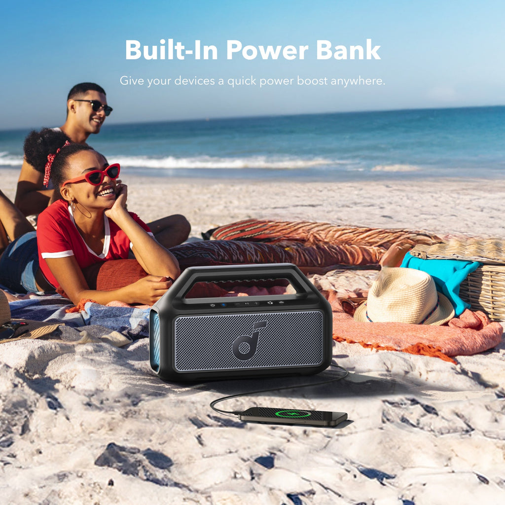 soundcore Boom 2 | Portable Bluetooth Speaker for Bass