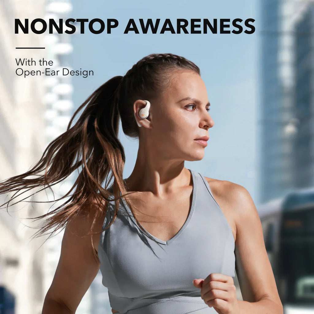 soundcore AeroFit Pro | Secure Open-Ear Sport Earbuds
