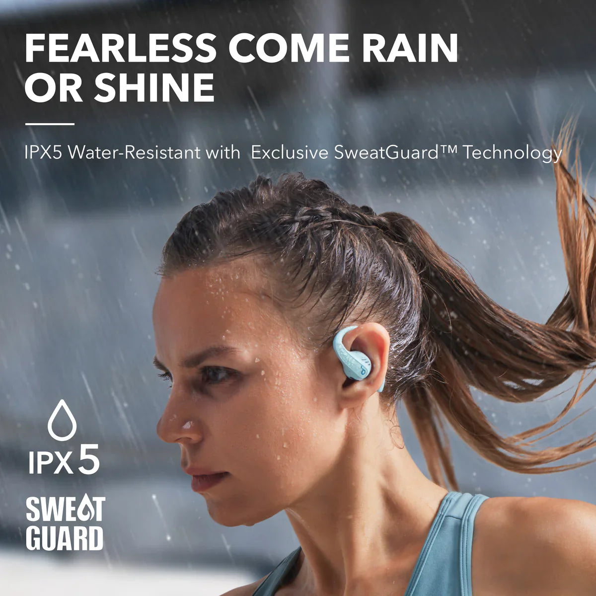 soundcore AeroFit Pro Secure Open-Ear Sport Earbuds