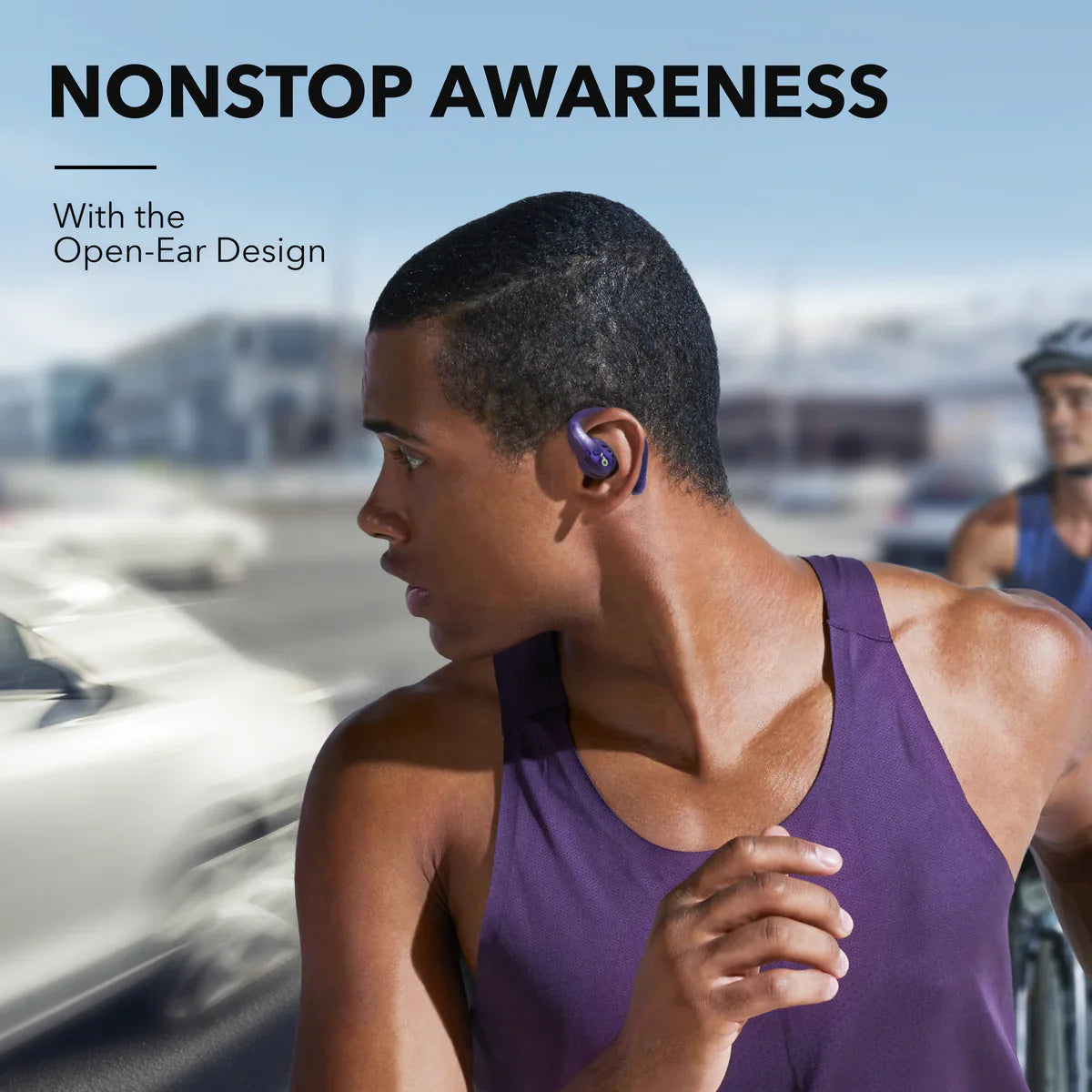 soundcore AeroFit Pro Secure Open-Ear Sport Earbuds