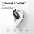 Soundcore by Anker V30i Open-Ear Headphones, Ultra-Comfort, Lightweight Design, Snug Fit, Ergonomic Ear Hooks, Robust Bass, 36H Playtime, Bluetooth 5.3, App Control, Clear Calls, Wireless Earbuds -TTS