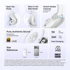 AeroFit 2 Pro｜2-in-1 Earbuds that Switch Between Open-Ear and ANC Modes