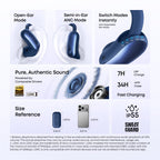AeroFit 2 Pro｜2-in-1 Earbuds that Switch Between Open-Ear and ANC Modes