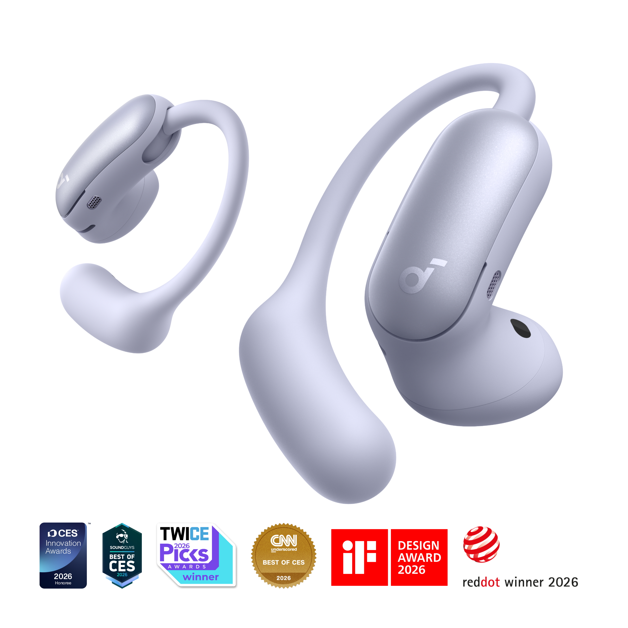 AeroFit 2 Pro｜2-in-1 Earbuds that Switch Between Open-Ear and ANC Modes