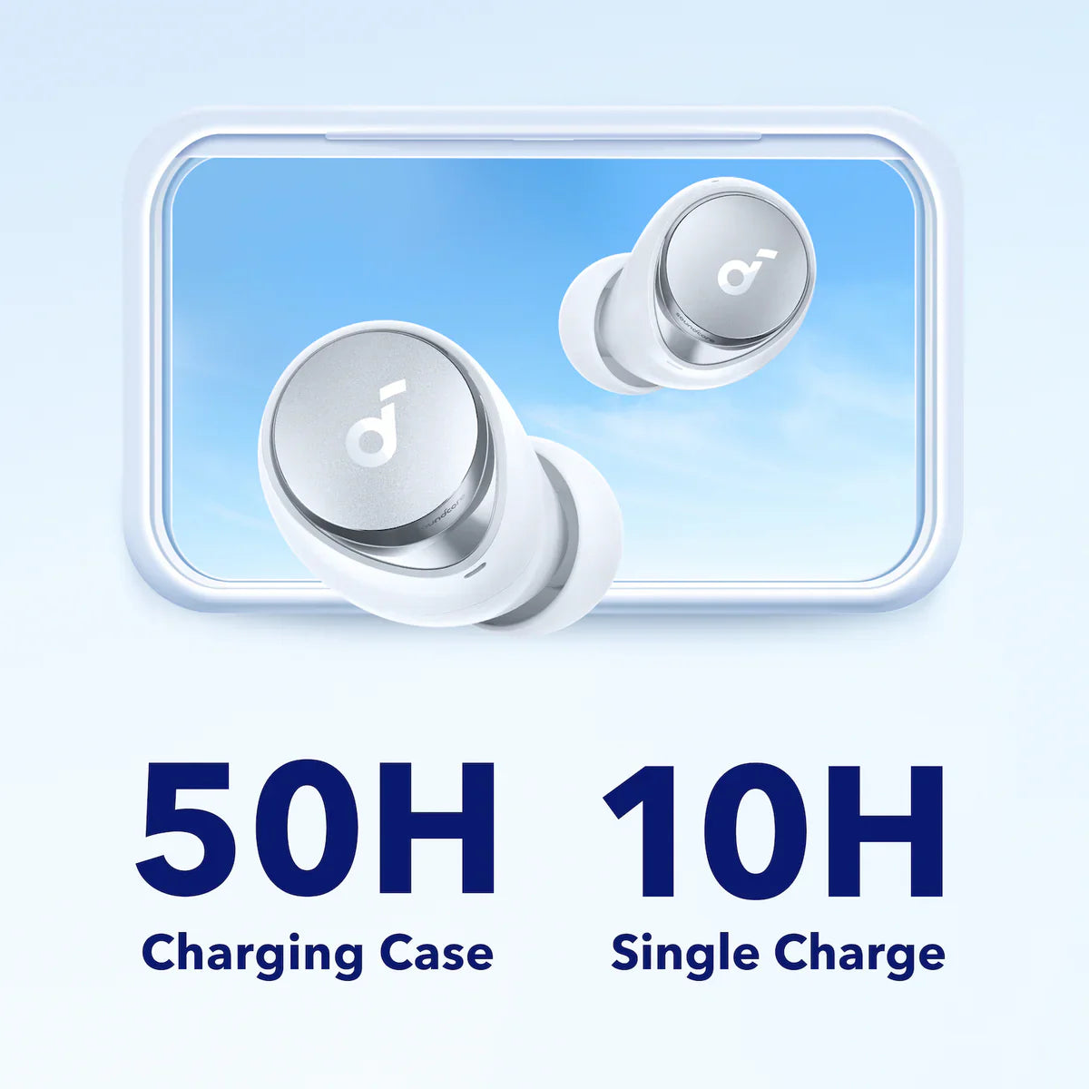 soundcore Space A40 | Long-Lasting Noise Cancelling Earbuds