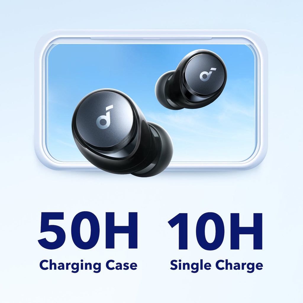 soundcore Space A40 | Long-Lasting Noise Cancelling Earbuds