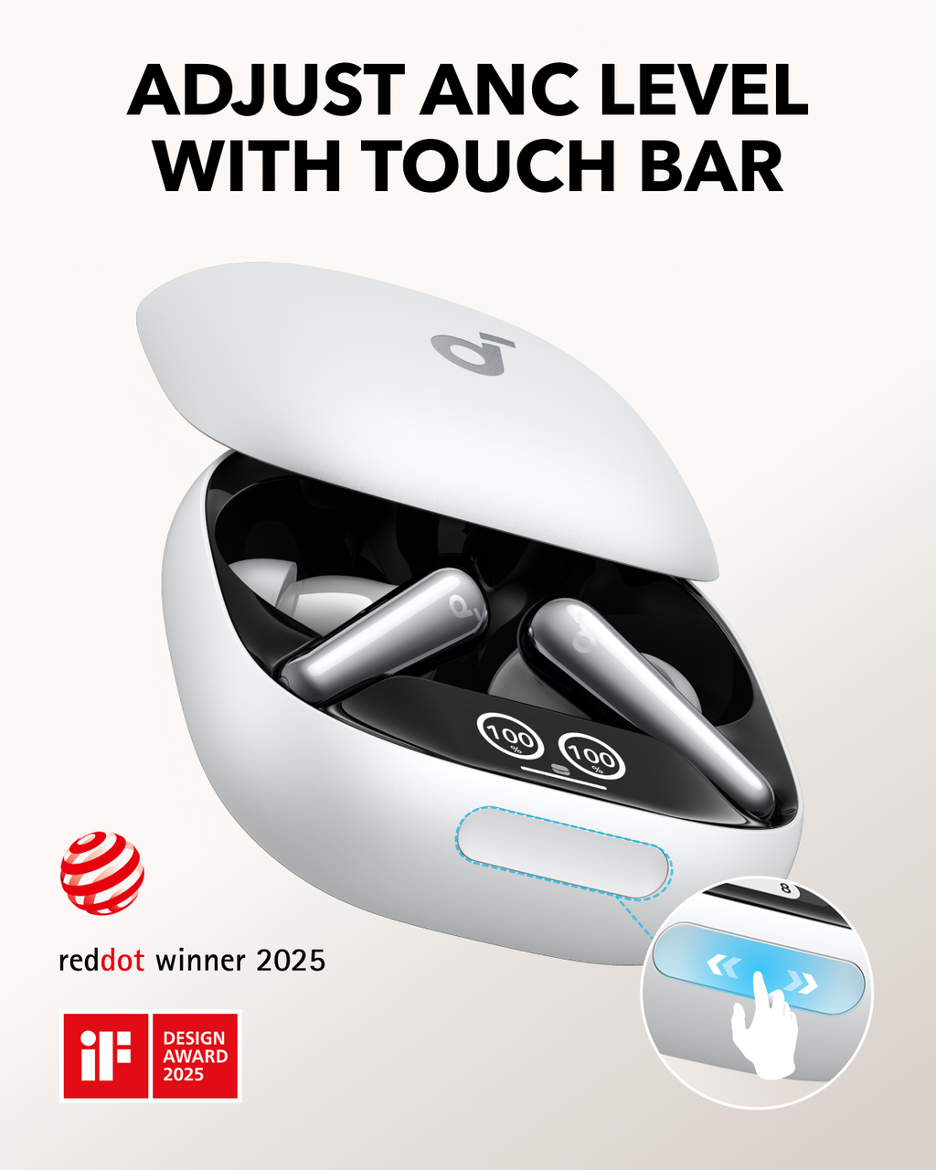 soundcore Liberty 4 Pro | Noise Cancelling True-Wireless Earbuds