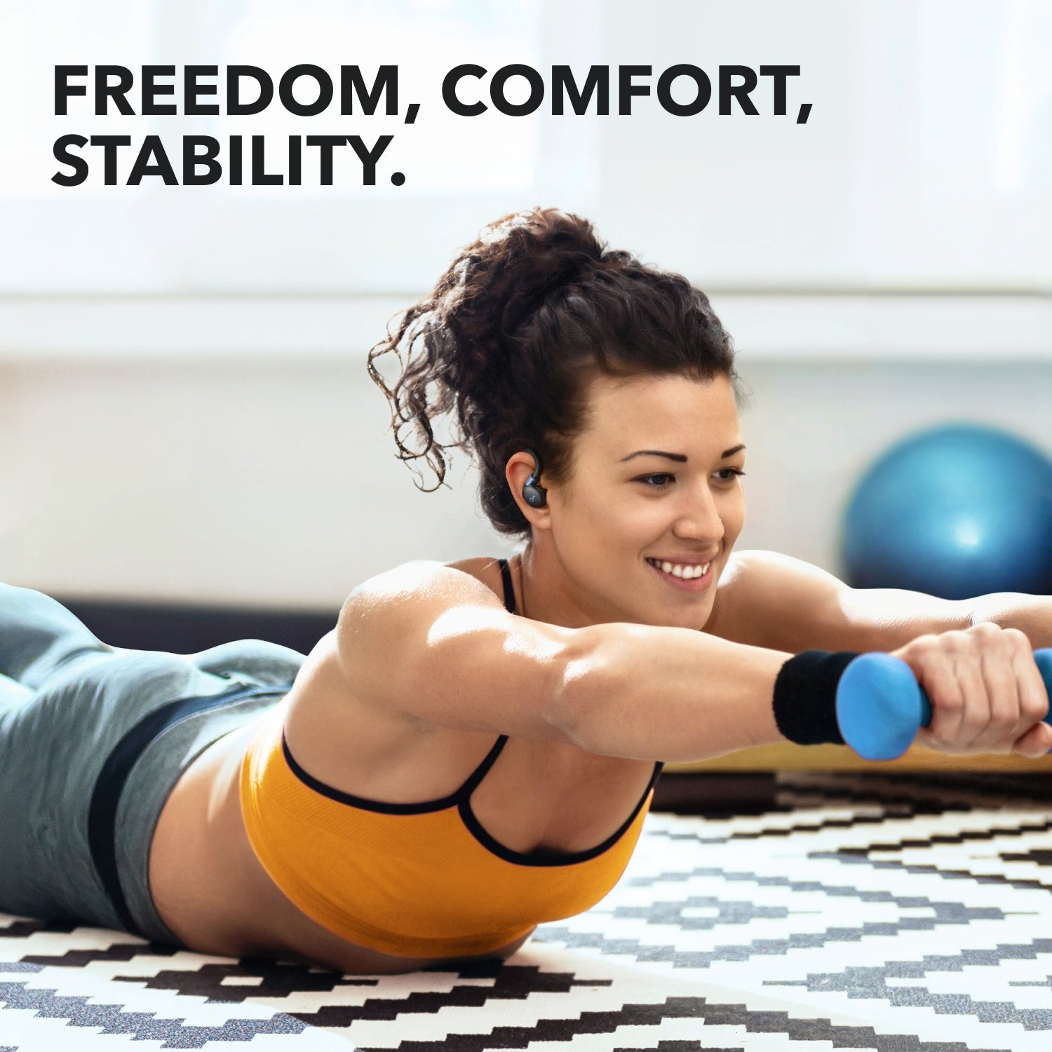 Sport X20 Comfortable In-Ear Sport Earbuds with Hook