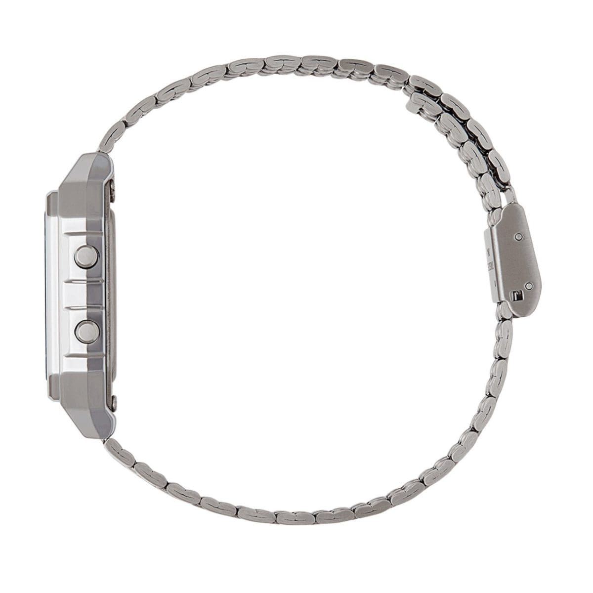 Casio Vintage Silver Digital Unisex Watch
