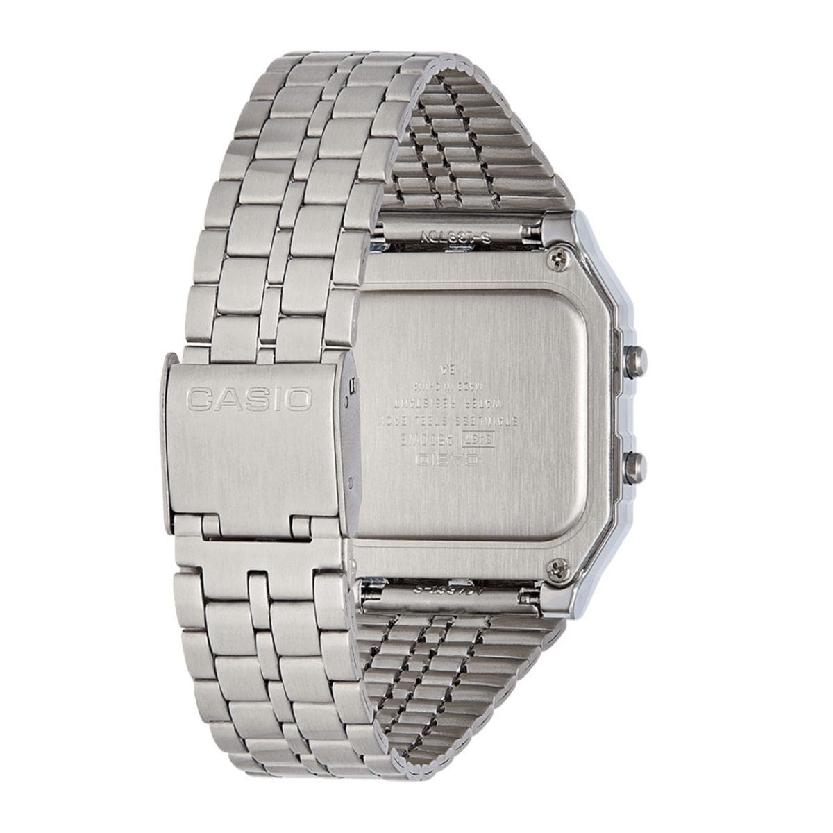 Casio Vintage Silver Digital Unisex Watch