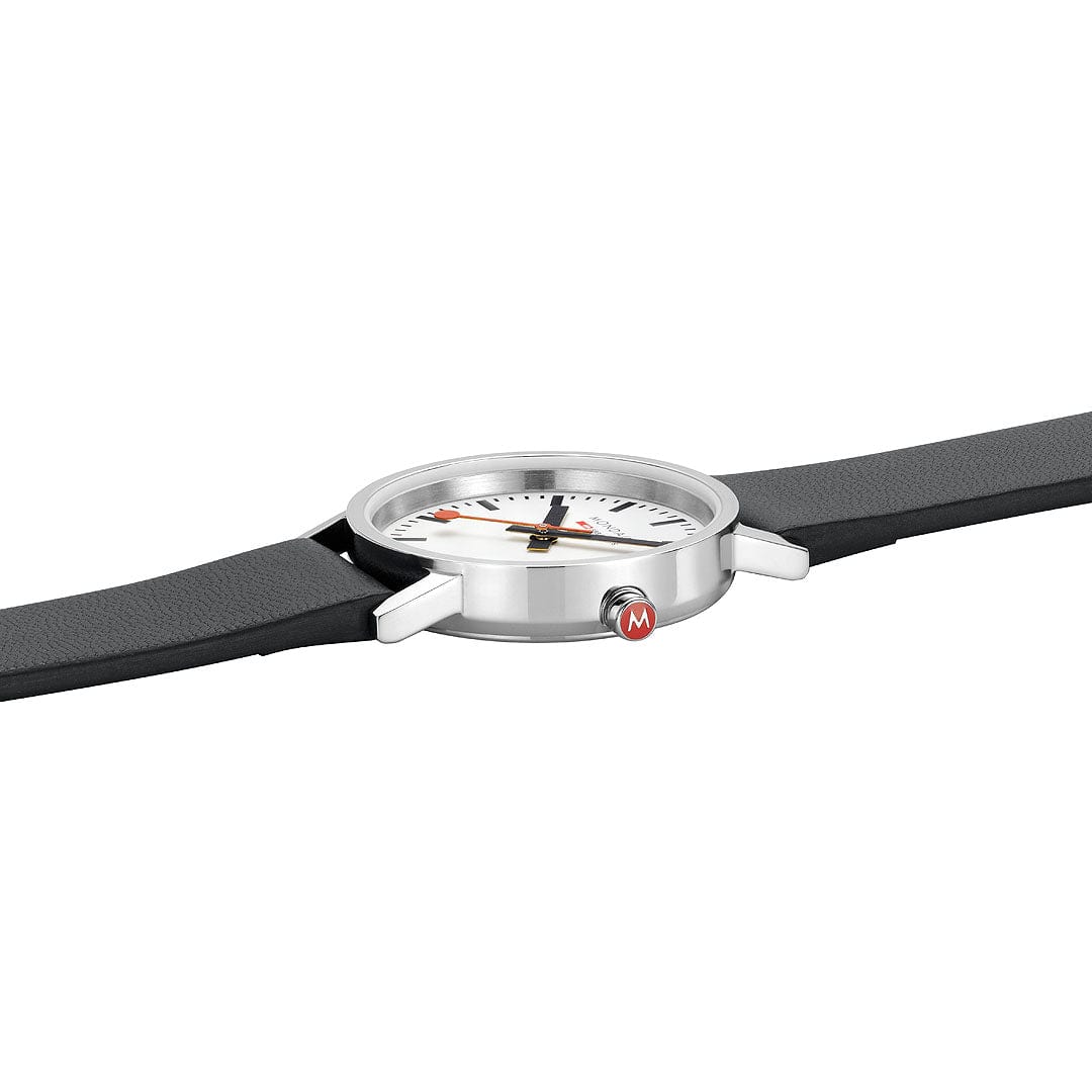 Mondaine Ladies' White Classic 30mm Watch
