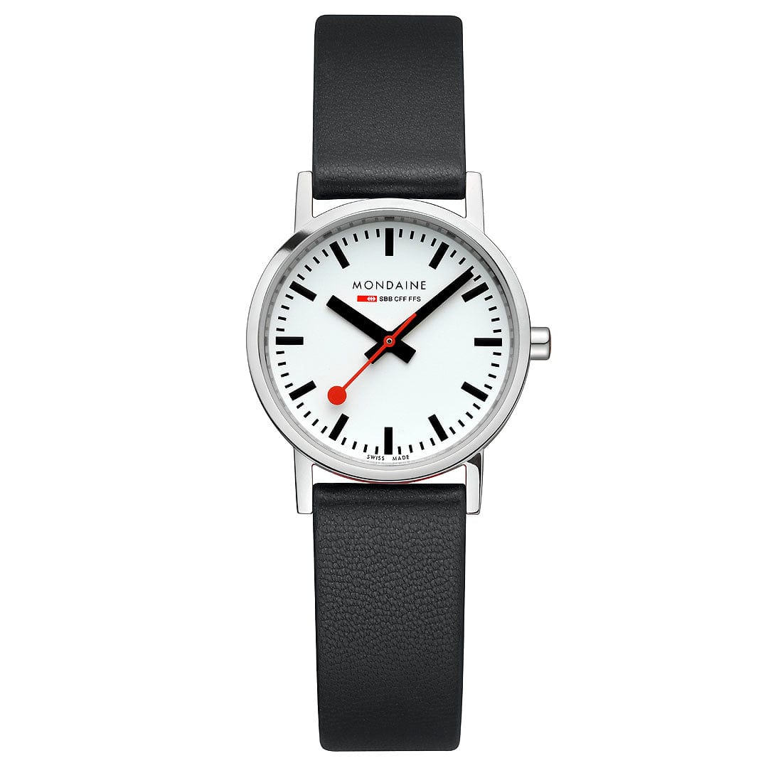 Mondaine Ladies' White Classic 30mm Watch