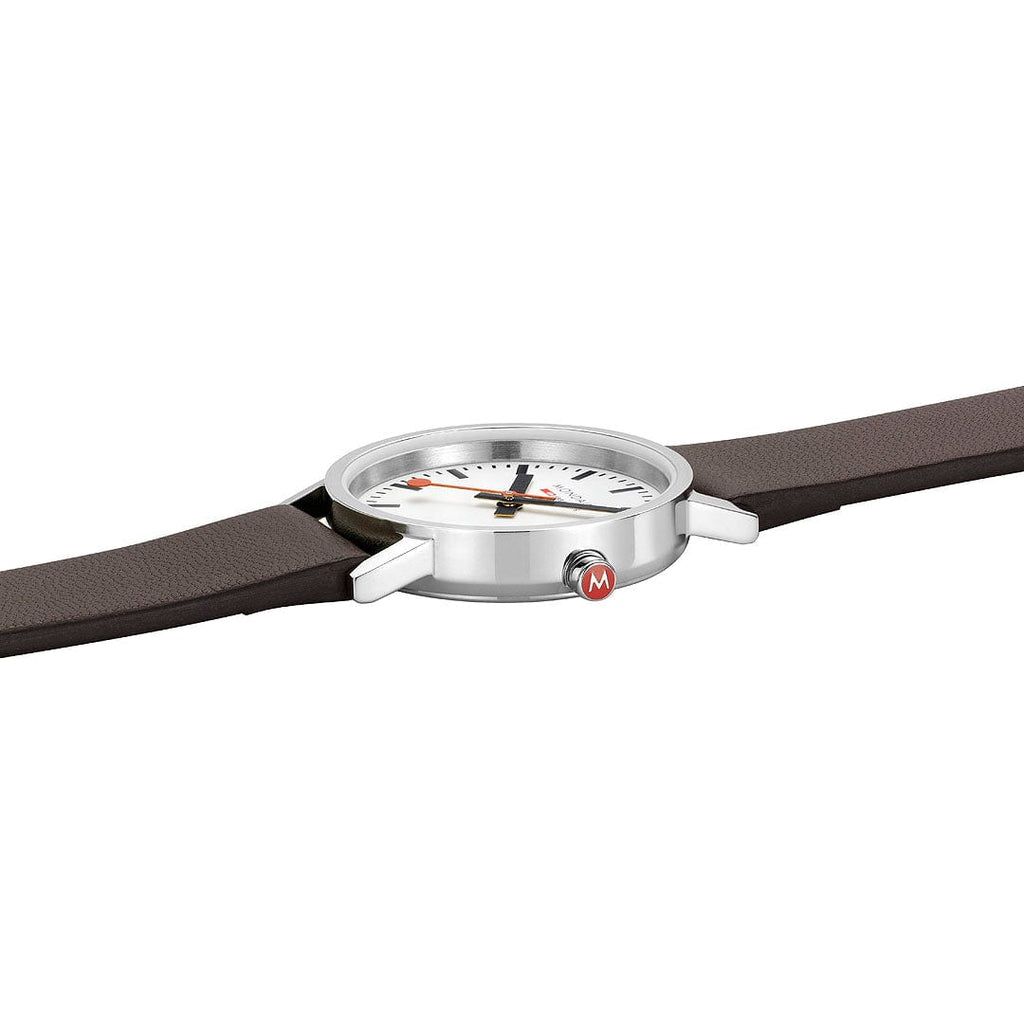 Mondaine Ladies' White Classic 30mm Watch