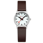 Mondaine Ladies' White Classic 30mm Watch
