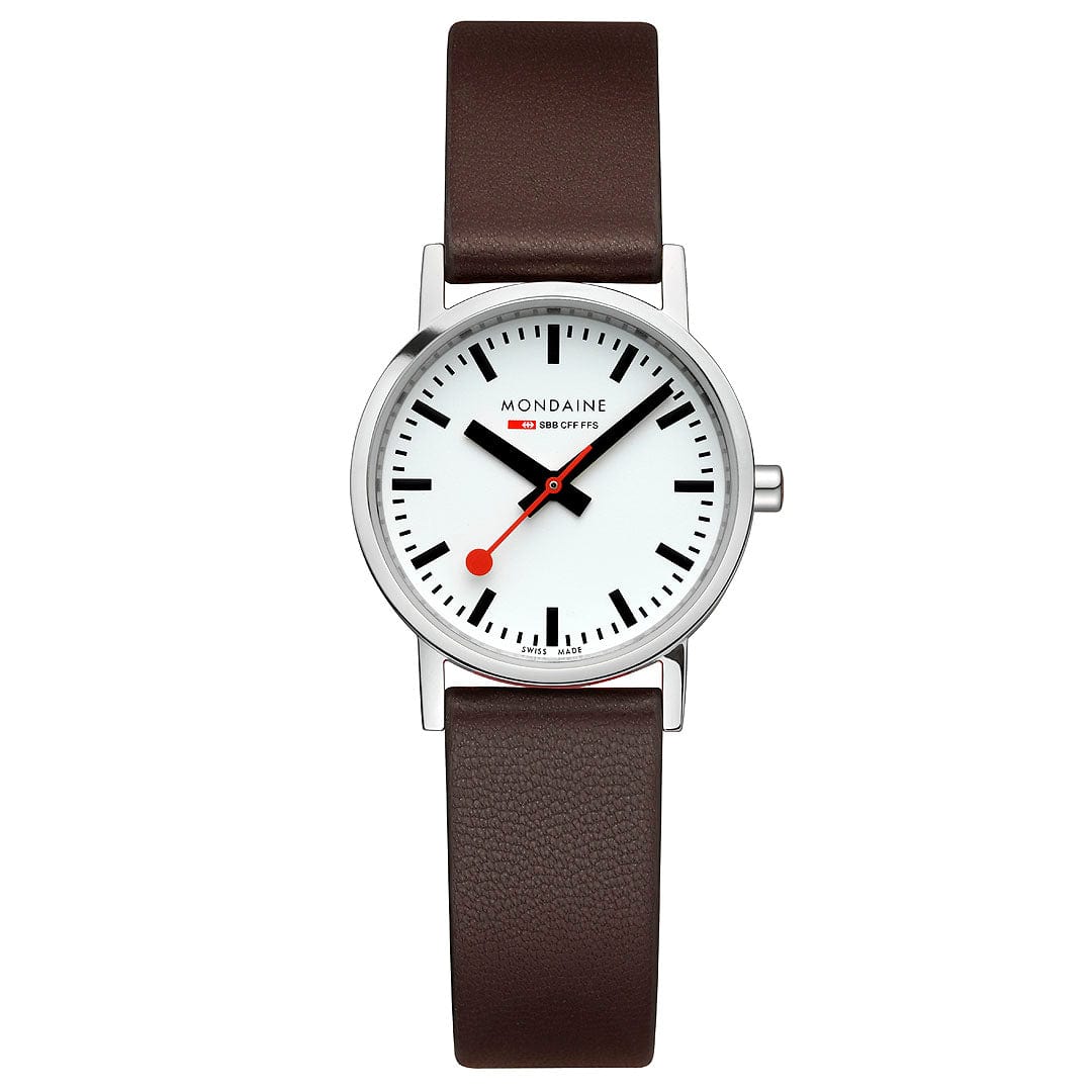 Mondaine Ladies' White Classic 30mm Watch