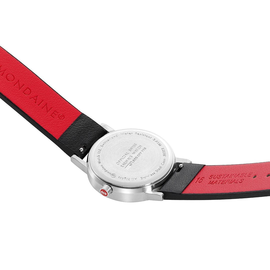 Mondaine Ladies' White Classic 30mm Watch