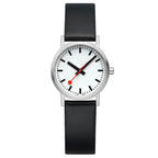 Mondaine Ladies' White Classic 30mm Watch