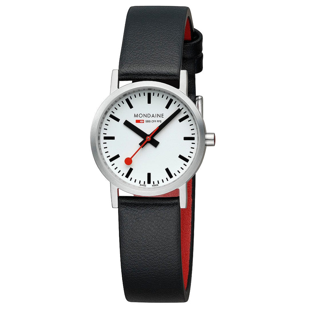 Mondaine Ladies' White Classic 30mm Watch