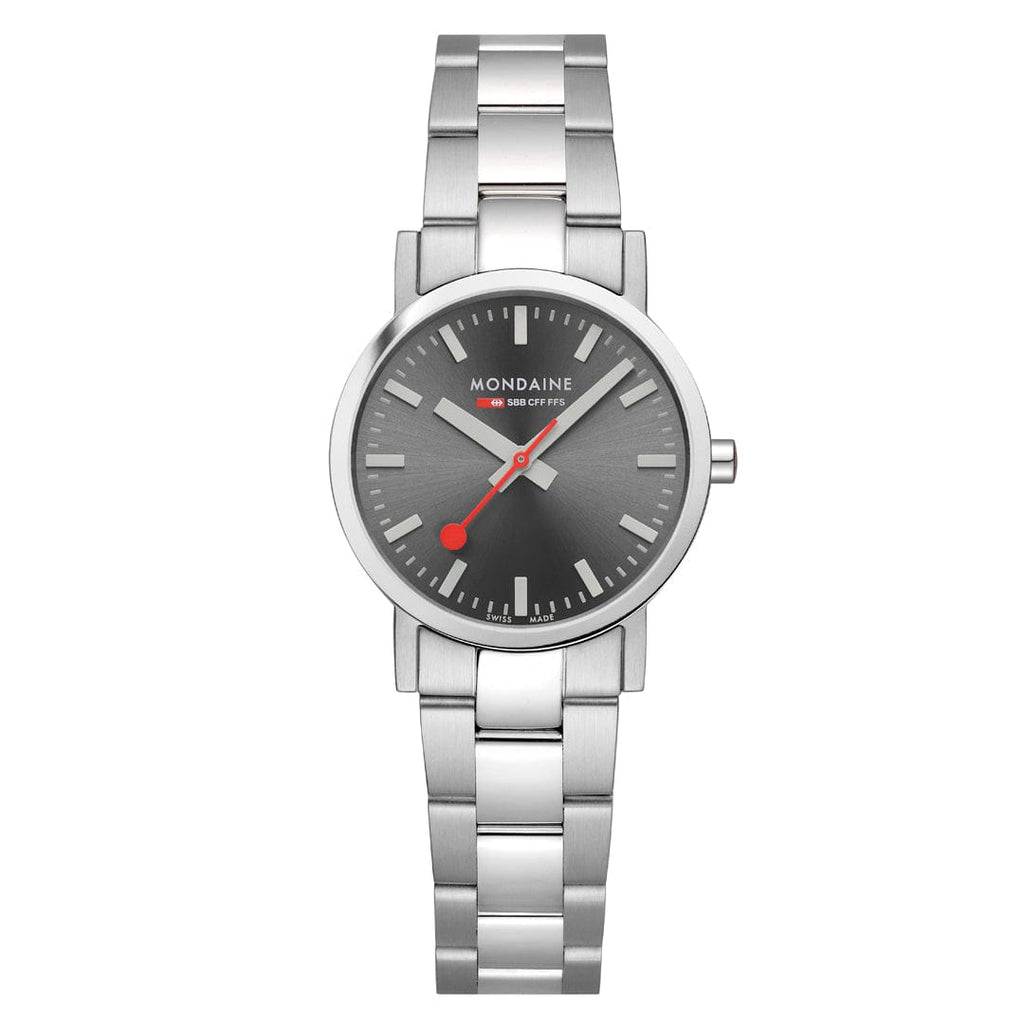 Mondaine Ladies' Grey Classic 30mm Watch