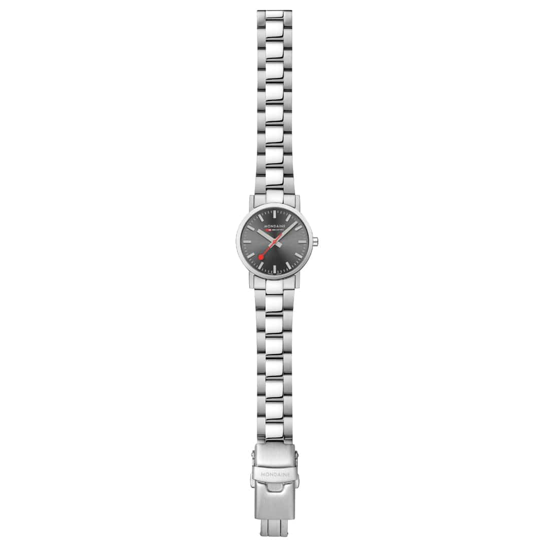 Mondaine Ladies' Grey Classic 30mm Watch
