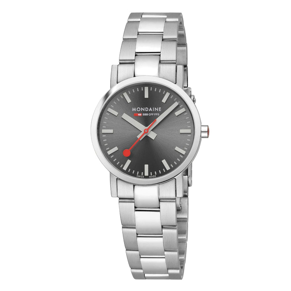 Mondaine Ladies' Grey Classic 30mm Watch