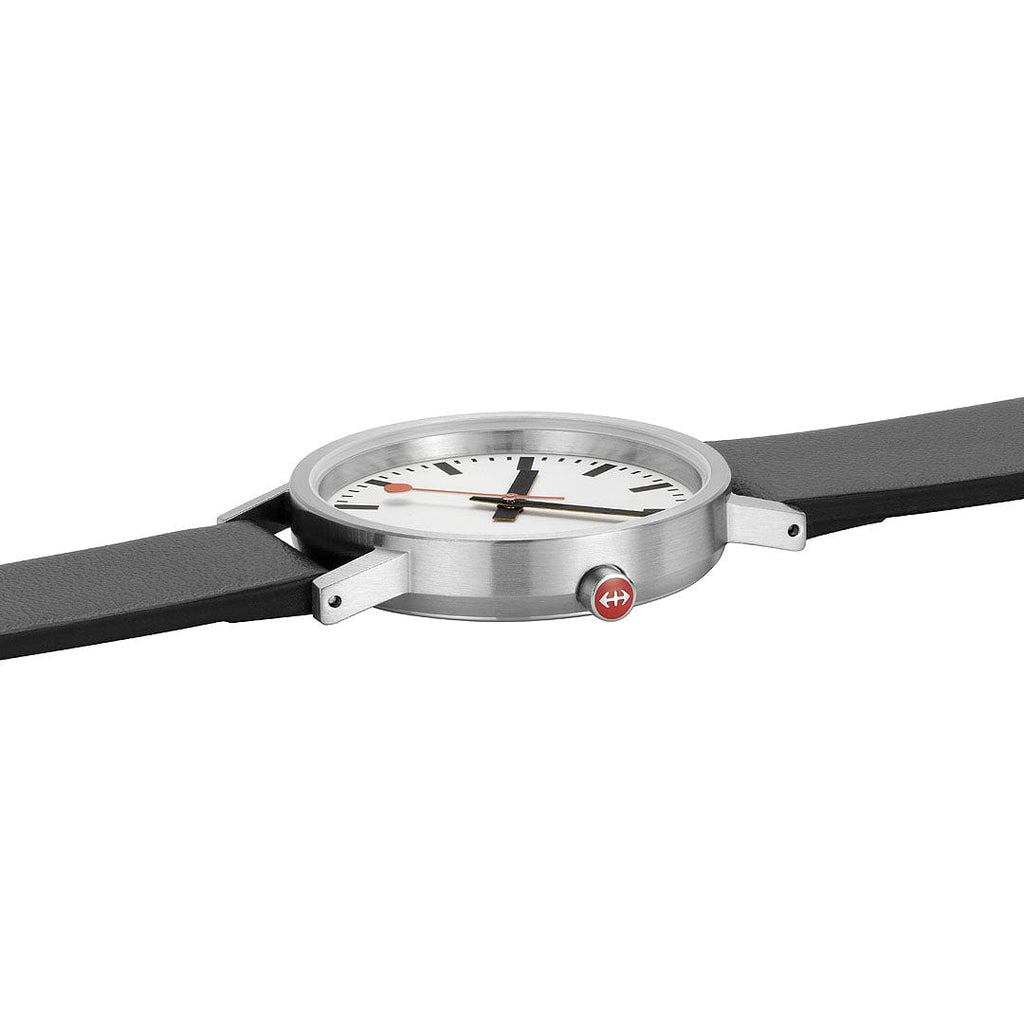 Mondaine Women's White Classic Pure 36mm Watch