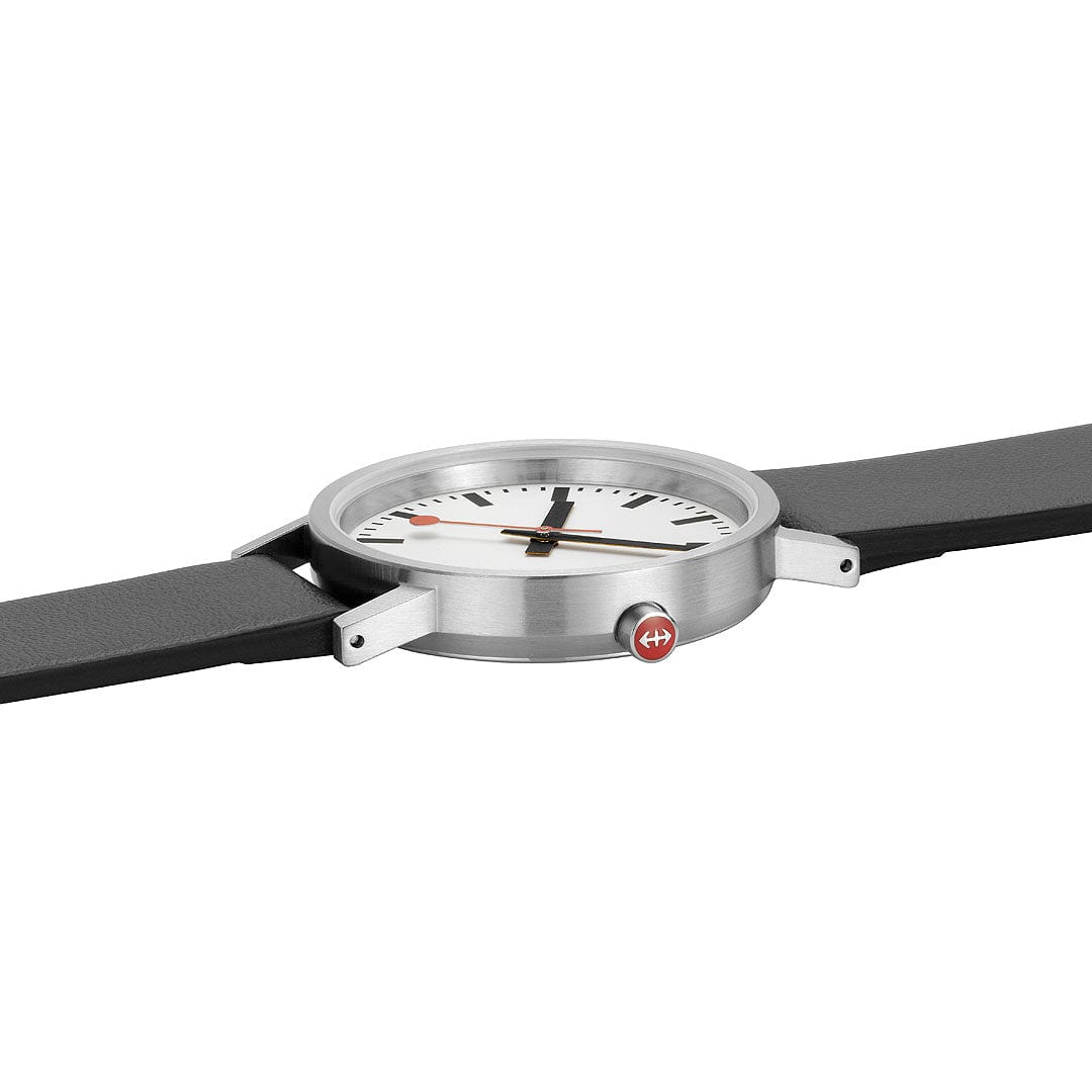 Mondaine Women's White Classic Pure 36mm Watch