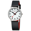 Mondaine Ladies' White Classic 36mm Watch