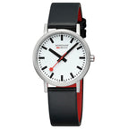 Mondaine Ladies' White Classic 36mm Watch
