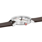 Mondaine Men’s Watch 40mm Classic Brown White