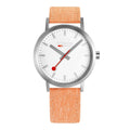 Mondaine Watch Classic Citrus Orange
