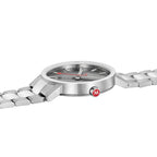 Mondaine Unisex Grey Classic 40mm Watch