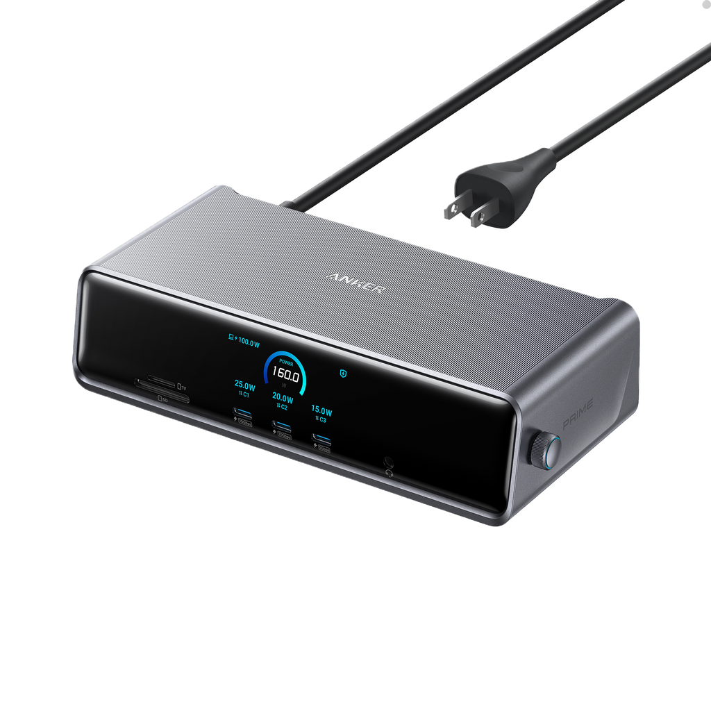 Anker Prime Docking Station (DL7400)  and USB-C to USB-C Cable (Thunderbolt 4 Compatible)