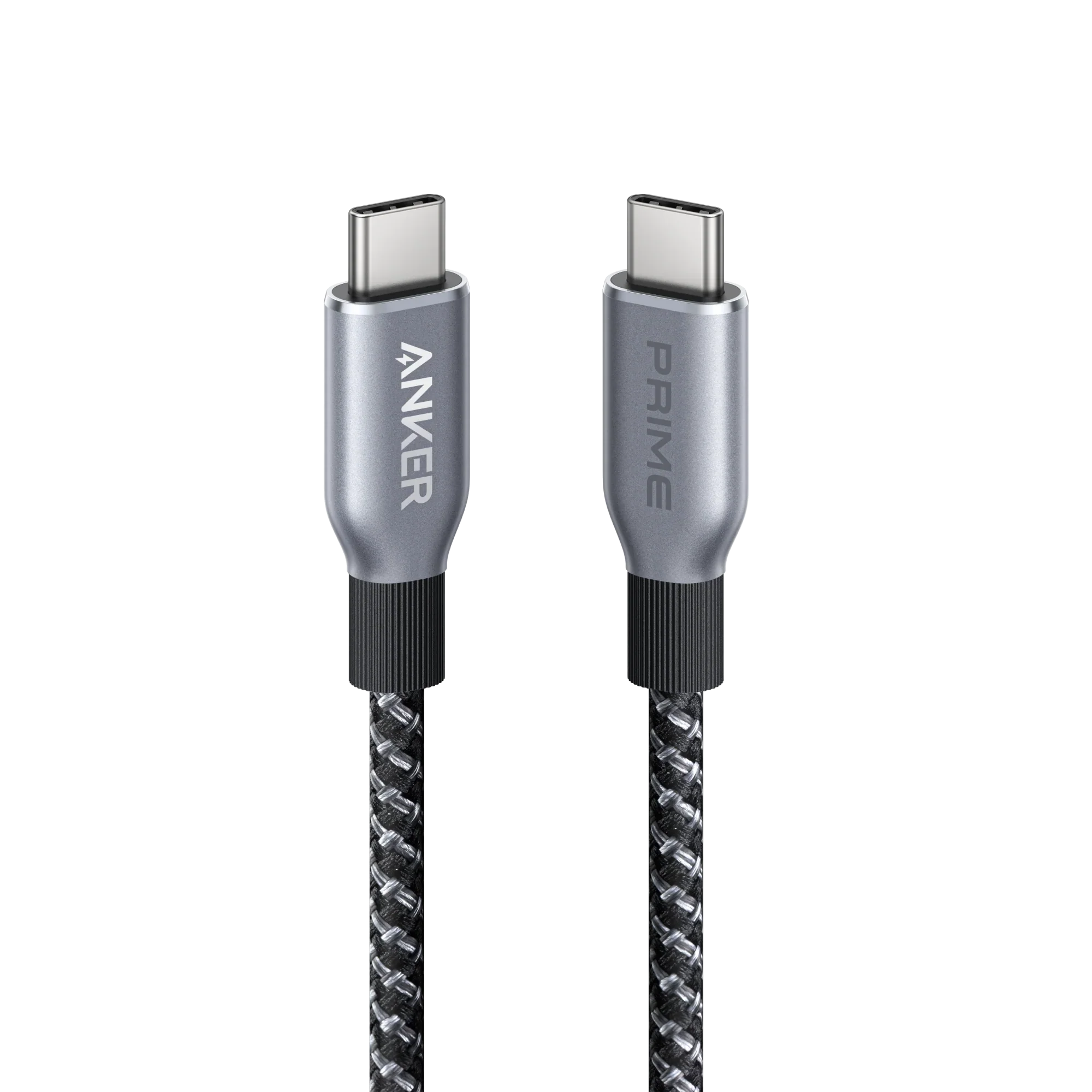 Anker Prime USB-C to USB-C Cable (240W, Upcycled-Braided, 6 ft)