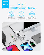 Anker Charging Station (9-in-1, 100W)
